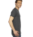 American Apparel TR401USA Unisex USA-Made Triblend in Tri-black