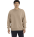 Next Level Apparel 9007 Unisex Heavyweight Crewnec in Tan