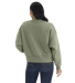 Next Level Apparel 9087 Women's Heavyweight Crewne in Light olive
