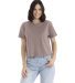 Next Level Apparel 7610 Women's Heavyweight Boxy T in Shiitake
