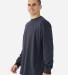 Next Level Apparel 7211 Heavyweight Long Sleeve T- in Harbor blue