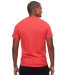 Threadfast Apparel T1001 Unisex Epic CVC T-Shirt in Heather red
