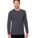 Threadfast Apparel T3000 Unisex Epic Long Sleeve T in Graphite