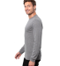 Threadfast Apparel T3001 Unisex Epic CVC Long Slee in Heather dark grey