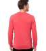 Threadfast Apparel T3001 Unisex Epic CVC Long Slee in Heather red