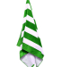 Carmel Towel Company C3060S Cabana Stripe Velour B in Kelly