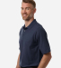 Harriton M105T Men's Tall Maverick CVC Pique Polo in Dark navy