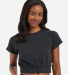 Boxercraft BW2103 Women's French Terry Short Sleev in Charcoal heather
