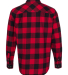 Weatherproof 164761 Vintage Brushed Flannel Shirt in Crimson/ black