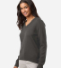 Devon and Jones DG445W Women's New Classic V-Neck  in Graphite