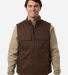 Harriton M723 ClimaBloc® Station Vest in Dark mocha