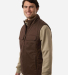 Harriton M723 ClimaBloc® Station Vest in Dark mocha