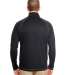 UltraClub 8398 Cool & Dry Sport Quarter-Zip Pullov in Black/ charcoal