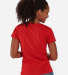 Boxercraft BW2201 Women's V-Neck T-Shirt in Red