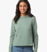 North End NE729W Women's Spirit Hooded Pullover in Sage green heather