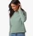 North End NE729W Women's Spirit Hooded Pullover in Sage green heather