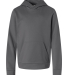 Team 365 TT400Y Youth Squad Hooded Tech Fleece Pul in Sport graphite
