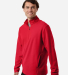 Team 365 TT401 Unisex Squad Cadet Quarter-Zip Tech in Sport red