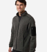 North End NE730 Men's Jasper Full-Zip Fleece Jacke in Black/ grey