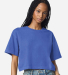 American Apparel 1302GD Women's Garment-Dyed Heavy in Faded lapis