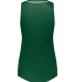 Augusta Sportswear 6913 Women's Cutter Jersey in Dark green/ white