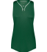Augusta Sportswear 6913 Women's Cutter Jersey in Dark green/ white