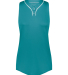 Augusta Sportswear 6914 Girls' Cutter Jersey in Teal/ white