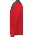 Russell Athletic R03GKM Unisex Sideline Grid Fleec in True red/ stealth