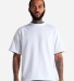 Shaka Wear MCS Men's Cropped Max Heavyweight T-Shi in White