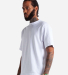 Shaka Wear MCS Men's Cropped Max Heavyweight T-Shi in White