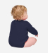 Rabbit Skins 3421 Infant Fleece Bodysuit in Navy