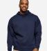 LA T 6956 Unisex Heavyweight Hoodie Sweatshirt in Navy