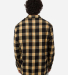Boxercraft BU7401 Men's Flannel Button Down Shirt in Dark khaki plaid