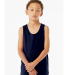 Bella + Canvas 3480Y Youth Jersey Tank in Navy