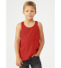 Bella + Canvas 3480Y Youth Jersey Tank in Red