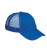 Big Accessories BX019 Twill Front Trucker Cap in Royal