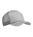 Big Accessories BX010 Twill Trucker Cap in Light gray