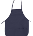 Big Accessories APR51 24" Pocket Apron in Navy