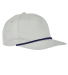 Big Accessories BA671 Golf Cap in Light grey/ navy