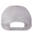 Big Accessories BX880SB Unstructured Snapback Cap in Light grey