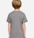 LA T 6102 Youth Vintage Wash Tee in Washed gray