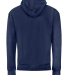 J America 8723 Unisex BTB Fleece Hooded Full-Zip S in True navy
