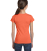LA T 2616 Girls' Fine Jersey Tee in Papaya
