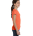 LA T 2616 Girls' Fine Jersey Tee in Papaya