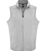 J America 8763 Unisex Element Fleece Vest in Grey