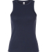 American Apparel BR2101 Women's Baby Rib Tank in Navy