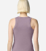 American Apparel BR2101 Women's Baby Rib Tank in Smokey violet