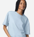 American Apparel FTCB0 Women's French Terry Mid-Le in Powder blue