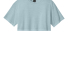 Bella + Canvas 6882GD Women's Garment-Dyed Cropped in Light washed denim
