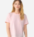Bella + Canvas 6110GD Women's Garment-Dyed Tee in Pink